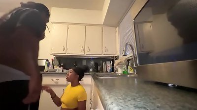 family drama -my throat goat thot stepsister getting nail in the butt by the homie bbc