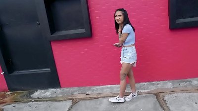 BANGBROS - Rebellious korean teen Yumi Sin fucked By Tyler Steel On The smash Bus!